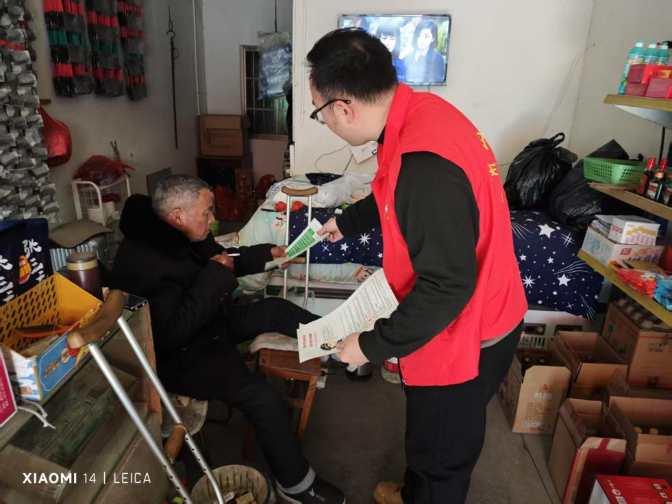 义南村垃圾分类宣传进商铺，共建绿色文明新村社