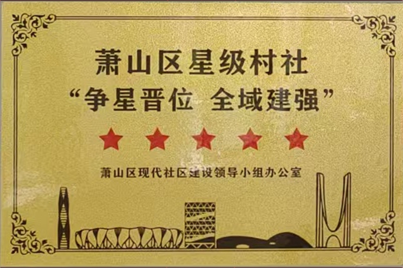 萧山星级村社